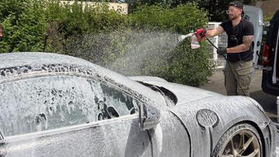 Achtung Kontrolle: Thema u. a.: Der Porsche soll glänzen - Mobile Autoreinigung in Zwickau