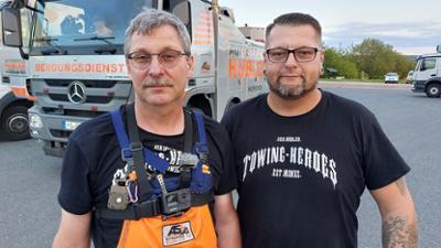 Achtung Kontrolle: Thema u.a.: Abschlepperfamilie Berndt - Zu tief zum Abschleppen