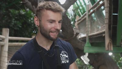 Achtung Kontrolle: Haus des Meeres Wien – Affentraining im Tropenhaus