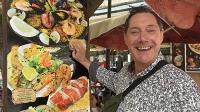 Achtung Kontrolle: Thema u. a.: Paella-Schmaus oder Meeresfrüchte-Graus - Foodtester Mirko Reeh Achtung Kontrolle: Thema u. a.: Paella-Schmaus oder Meeresfrüchte-Graus - Foodtester Mirko Reeh