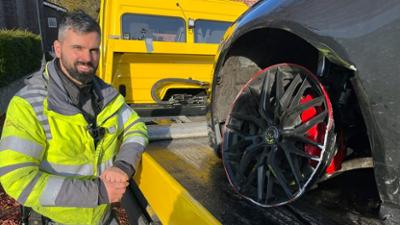 Achtung Kontrolle: Thema u.a.: Unfall auf der Autobahn – Abschlepper im Einsatz