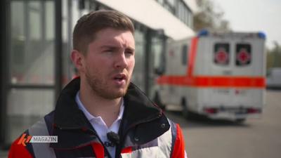 K1 Magazin: Joey Heindle - Der 1. Tag als Rettungssanitäter K1 Magazin: Joey Heindle - Der 1. Tag als Rettungssanitäter