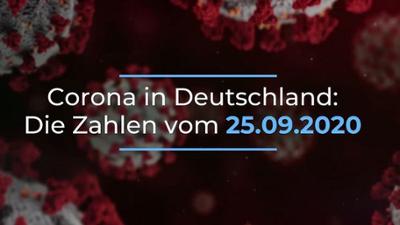 News & Trends: Corona-Update Deutschland: Die Zahlen vom 25.09.2020