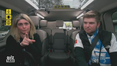 Quiz Taxi: "Hier wird nicht rumgejammert, hier wird gespielt!" Quiz Taxi: "Hier wird nicht rumgejammert, hier wird gespielt!"