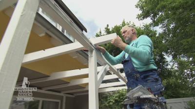 Schrauben, Sägen, Siegen: Pavillon versus Veranda: DIY-Battle im Garten