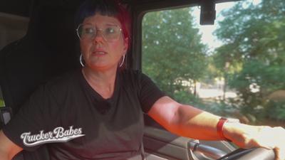 Trucker Babes - 400 PS in Frauenhand: Wo ist die Brücke hin? Trucker Babe Doreen unter Zeitdruck