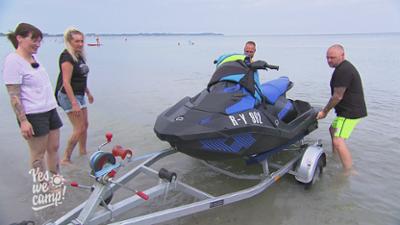 Yes we camp!: Abenteuer pur: Jetski-Tour mit René, Sabine und Melanie