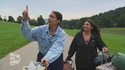Yes we camp!: Ungewöhnlicher Urlaub in den Bergen - Michaela und Syria in Bayern