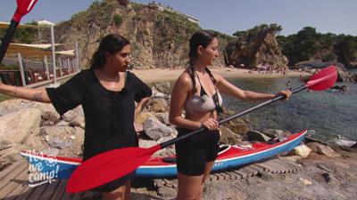 Yes we camp!: Kayak Ahoi! Michaela und Monika stechen mit dem Kayak in See Yes we camp!: Kayak Ahoi! Michaela und Monika stechen mit dem Kayak in See