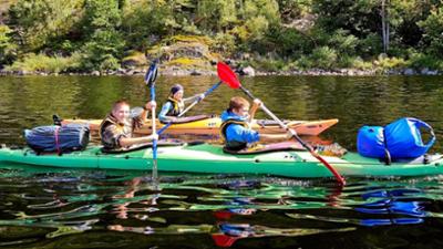 Das Camp in der Wildnis: 6. Krise im Kajak Das Camp in der Wildnis: 6. Krise im Kajak