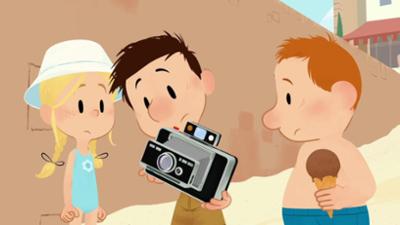 Der kleine Nick und die Ferien: Urlaubsfotos
