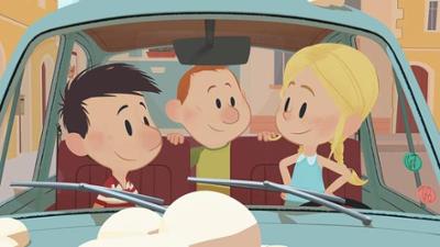 Der kleine Nick und die Ferien: Wir waschen das Auto
