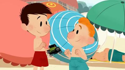 Der kleine Nick und die Ferien: Das amerikanische Auto Der kleine Nick und die Ferien: Das amerikanische Auto