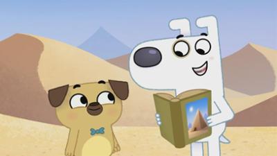 Der wunderliche Buchladen von Dog und Puck: 26. Die Geschichte von der Pyramide