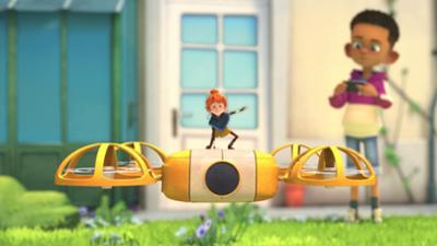 Die Borger: Die fliegende Borgerin