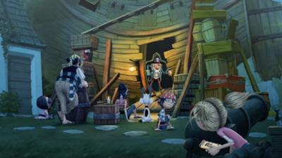 Die Piraten von nebenan: Der große Bücherraub