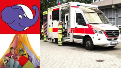 Die Sendung mit dem Elefanten: Wie sieht ein Rettungswagen von innen aus?