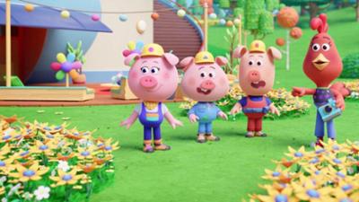 Die Werkel-Ferkel: Der Flatter-Schnappschuss