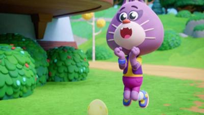 Die Werkel-Ferkel: Eier-Flummi