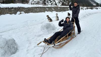 Die WG: Driften mit dem Hundeschlitten