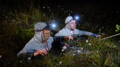 Draußen schlafen - Der Bettkampf: Im Moor