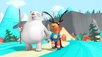 Edgar, das Super-Karibu: 90. Froschfreunde