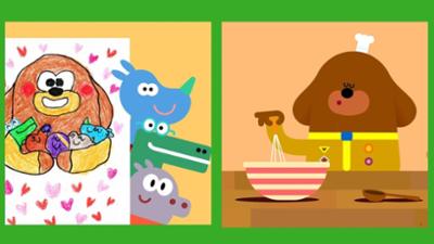 Elefantastisch!: Hey Duggee: Der Mal-Button / Der Kuchen-Button