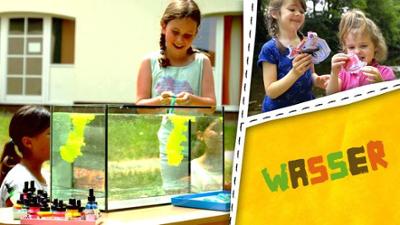 ENE MENE BU: Staudamm, Fische basteln und Farbexperimente mit Wasser