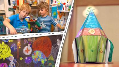 ENE MENE BU: Wir basteln Raketen und Planeten - auf in den Weltraum!