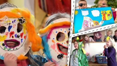 ENE MENE BU: Bald ist Karneval! Wir basteln Masken und vekleiden uns