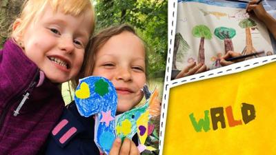 ENE MENE BU: Im Wald - Wir basteln Mandalas, Waldbilder und Eichhörnchen