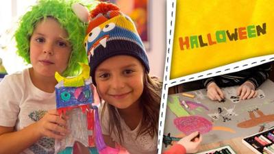 ENE MENE BU: Bald ist Halloween! Gruselbilder, Steckmonster und Spinnen