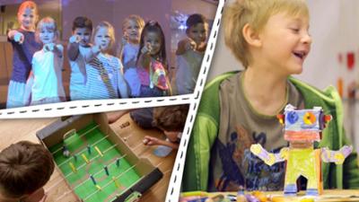 ENE MENE BU: Tischkicker und Robotertanz - wir spielen drinnen