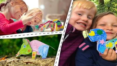 ENE MENE BU: Fuchs, Wildschwein und Eichhörnchen - Wir basteln Waldtiere