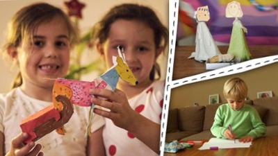 ENE MENE BU: Weihnachtskrippen und Geschenke - wir basteln im Advent