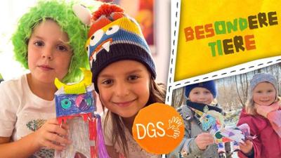 ENE MENE BU: Wir basteln Einhörner, Monster und Dinos - in DGS