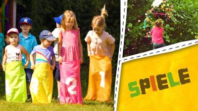 ENE MENE BU: Piñata, Knochenwürfeln, Sackhüpfen - Wir spielen!