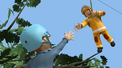 Feuerwehrmann Sam: Die Seilrutsche