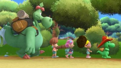 Grisu - Der kleine Drache: Camping mit Suppenschüsseln