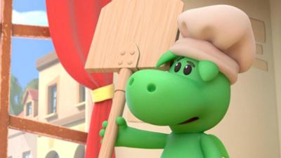 Grisu - Der kleine Drache: Leckere Nonnana-Pizza