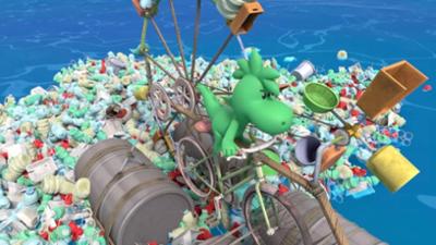 Grisu - Der kleine Drache: Müll backbord voraus!