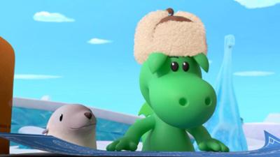 Grisu - Der kleine Drache: Ein Haus aus Schnee