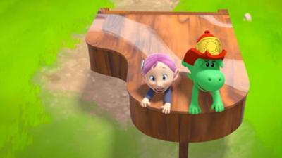 Grisu - Der kleine Drache: Grisu, der Klavierlieferant