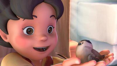 Heidi: 4. Heidi rettet ein Vögelchen