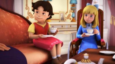 Heidi: 19. Heidi soll lesen lernen