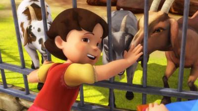 Heidi: 22. Die Ziegen im Park