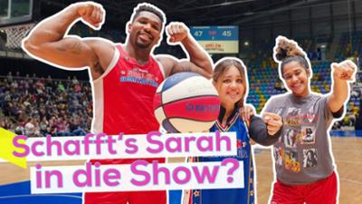 KiKA LIVE: Basketball-Tricks mit The Harlem Globetrotters