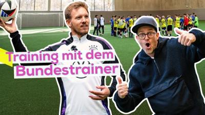 KiKA LIVE: Fußballtraining mit Julian Nagelsmann