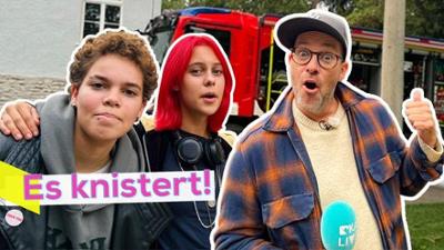 KiKA LIVE: Schloss Einstein backstage: Ava, Elly und die Feuerwehr