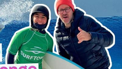 KiKA LIVE: Surfen mit Fabiana Klein
